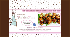 Desktop Screenshot of cateringbyerinmcmahon.com
